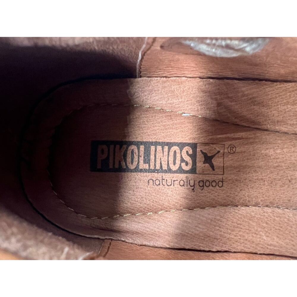 Pikolinos Pyrgos Leather Slip On Oxford Loafers Women's Size 40 Comfort Casual - Picture 12 of 12